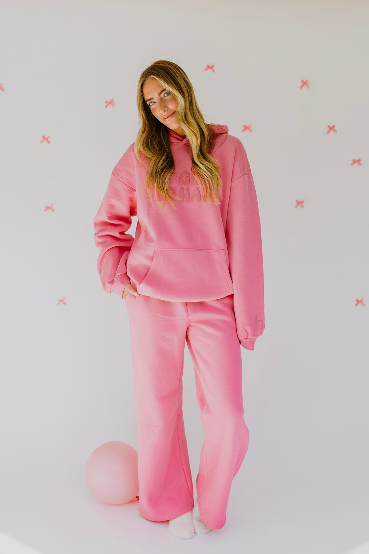 Pink Sweat Pants - hairday