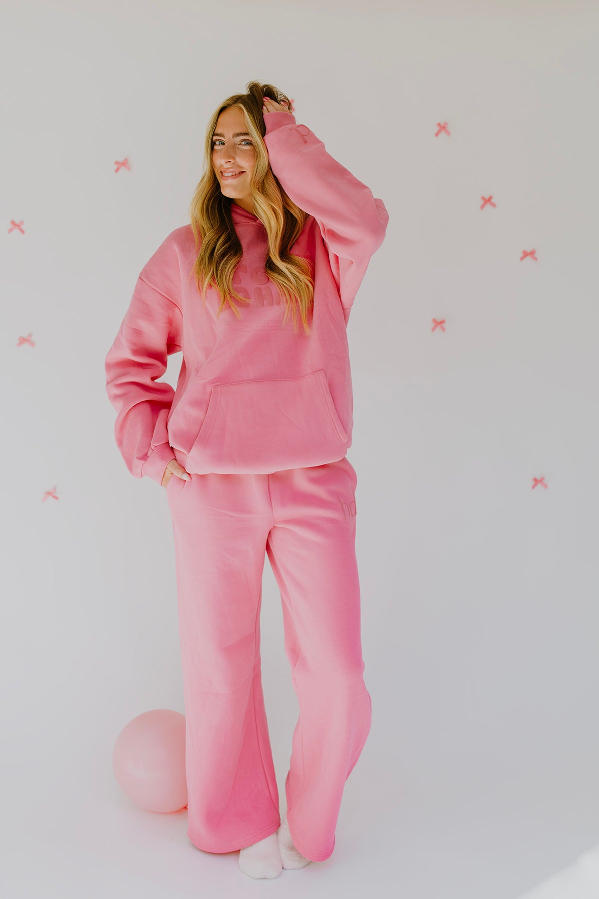 Pink Sweat Pants - hairday